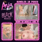 Pack 10 poses - Mercado Negro Imvu